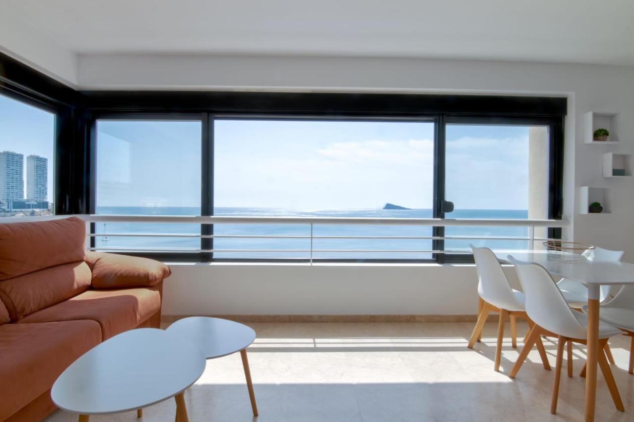 Luminoso Apartamento En Primera Linea De Playa Benidorm Eksteriør bilde