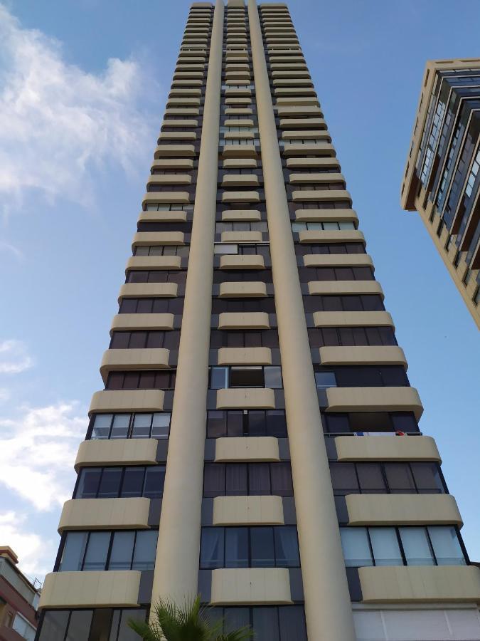 Luminoso Apartamento En Primera Linea De Playa Benidorm Eksteriør bilde